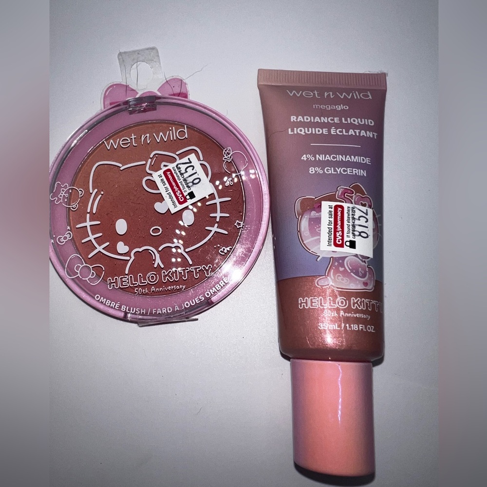 Hello Kitty X Wet n Wild 50th anniversary makeup bundle